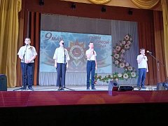 «Великий май»: в районном Доме культуры в честь Дня Победы прошла тематическая программа