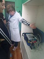 Школьникам рассказали о профессии медработника