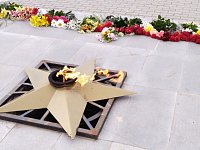 В День памяти и скорби в в р.п. Самойловке прошел митинг у стелы "Вечная слава. Вечная память"