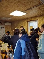 Школьники побывали на экскурсии на производственном комплексе