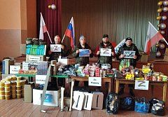 Жители Самойловского района продолжают сбор гуманитарной помощи для военнослужащих