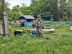 В Полтавке прошла экологическая акция «Помоги соседу»
