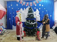 В «Золотом ключике» прошел новогодний утренник