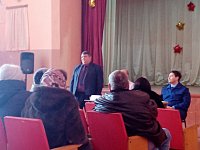 Глава района встретился с жителями Красавского МО