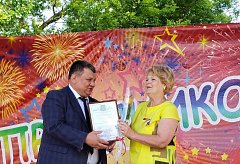 Самойловцы отметили День России 