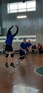 В честь Дня Конституции в спорткомплексе "Молодежный" прошел волейбольный турнир среди мужчин