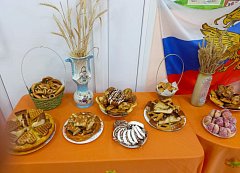 В «Ромашке» прошла выставка хлеба