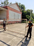 В с. Благовещенке плетут маскировочные сети