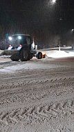 На улицах Самойловки работает снегоуборочная техника