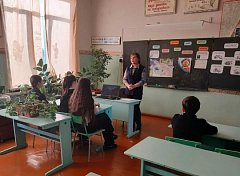 В Благовещенской школе прошла Неделя космоса.  