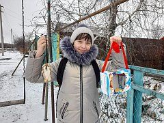 В Низовке прошла акция «Покормите птиц зимой!»