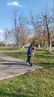 В Святославке продолжается месячник по благоустройству