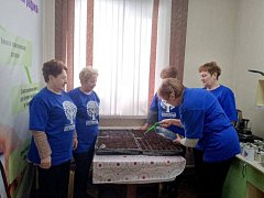 «Серебряные» волонтеры осваивали новый способ посадки семян