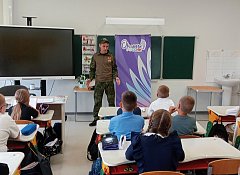 В гостях у «Орлят» побывал защитник Отечества