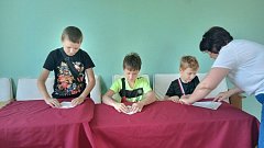 Святославские дети написали письма участникам СВО