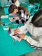 В Благовещенской школе прошла акция «Письмо солдату» 