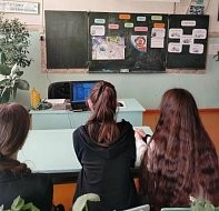 В Благовещенской школе прошла Неделя космоса.  