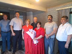 Поблагодарили родителей защитников Отечества