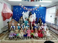 В «Золотом ключике» прошел новогодний утренник