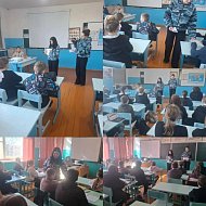 «Юные друзья полиции» рассказали учащимся о безопасном передвижении на вело- и мототранспорте