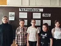 Ученики Николаевской школы почтили память погибших на ЧАЭС