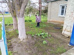 В Красавском МО прошли субботники, приуроченные к Году единства народов России