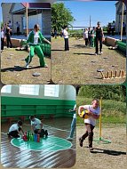 Полоцкие школьники играли в «Зарницу»