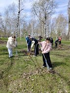 Субботник «Мы за чистоту!» прошел в Благовещенской школе