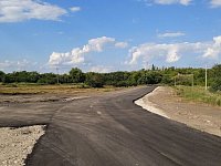 В селе Песчанке ремонтируют дорогу