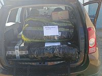 Жители Красавского округа вновь отправили гуманитарную помощь