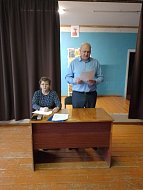 Прошла встреча главы Красавского МО с жителями с. Воронино