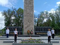 Минутой молчания самойловцы почтили память погибших в годы Великой Отечественной войны