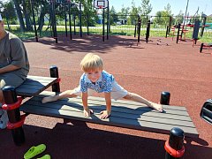 В Самойловке открыли еще одну спортивную площадку