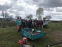 В с. Воронино прошел субботник на кладбище
