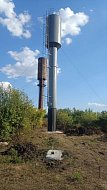 В Криуше установлена водонапорная башня
