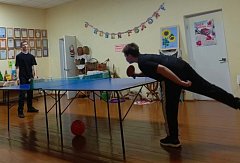 В Хрущевке любители тенниса собираются в сельском клубе