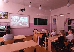 В Полоцкой школе прошёл урок добра к юбилею Агнии Барто