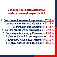 Предварительные итоги выборов 
