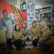 Акции «Женское лицо Победы» прошла в Святославке