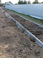 В Самойловке продолжается строительство тротуаров