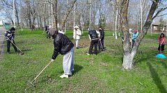 Субботник «Мы за чистоту!» прошел в Благовещенской школе