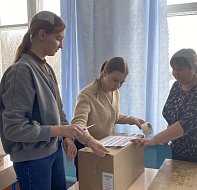 Жители с. Полоцкого присоединились к акции «Своих не бросаем!»