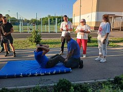 Нормативы ГТО сдавали пожарные