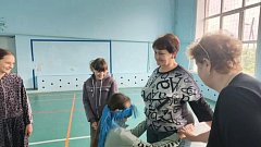 Юные жители Полтавки играли в игры народов России
