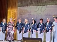 Народному вокальному коллективу «Мелодия» исполнилось 50 лет!