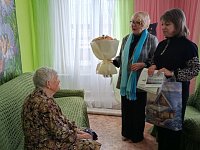 С 95-летием поздравили долгожительницу Самойловки 