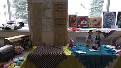 В районном Доме культуры работает выставка мастеров декоративно-прикладного искусства Самойловского района