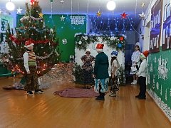 Праздник зимних чудес прошел в Полоцкой школе