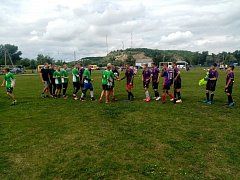Самойловская команда приняла участие в областном турнире по дворовому футболу
