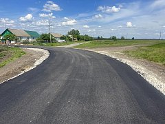 В с. Новоалександровке отремонтировали автомобильную дорогу